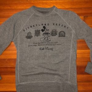 Grey Disneyland crew neck